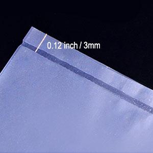 4X6 Shrink Wrap Bags 500 Pack For Soap Bar, Bath Bomb, Small Gift, Clear Heat Shrink Wrap/PVC Shrink Film Bags 6