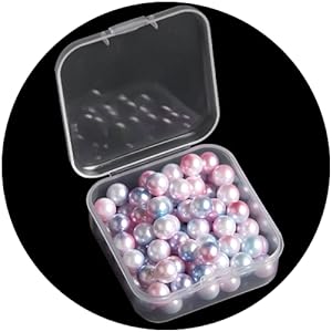 Organizer Storage Boxes - Small Plastic Storage Containers With Hinged Lids For Beads, Jewelry And Craft Supplies 3