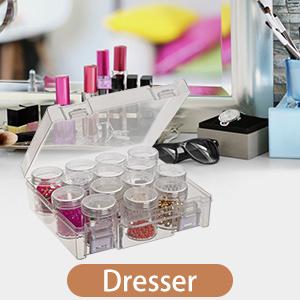 Bead Organizer Box, Diamond Painting Storage Containers, 14 Slots Diamond Art Storage Case Clear Beads Organization 6