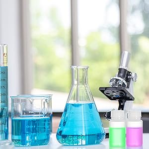 Laboratory Grade Polypropylene Wide Mouth Reagent Bottle, 2oz Plastic Empty Bottle Container With Cap 5