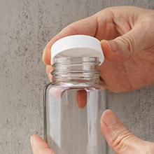 Glass Juice Shot Bottles With Caps - 8 Pack 3.5oz Small Clear Reusable Jars With Lids For Juicing Beverage Storage 4