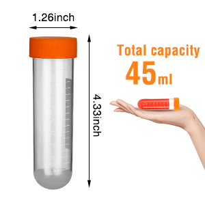 SCIENCE LAB Primary Science Jumbo Test Tubes With Stand, Set Of 10 Tubes, laboratory plasticware, lab tube for testing 3