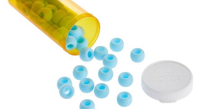 Empty Pill Bottles with Caps for Prescription Medication, 8-Dram Plastic Medicine Containers (Orange) 3