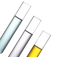 Test Tubes, 50ml - Borosilicate 3.3 Glass - 1.2mm Thick Walls, Beaded Rim - Superior Heat & Chemical Durability 2