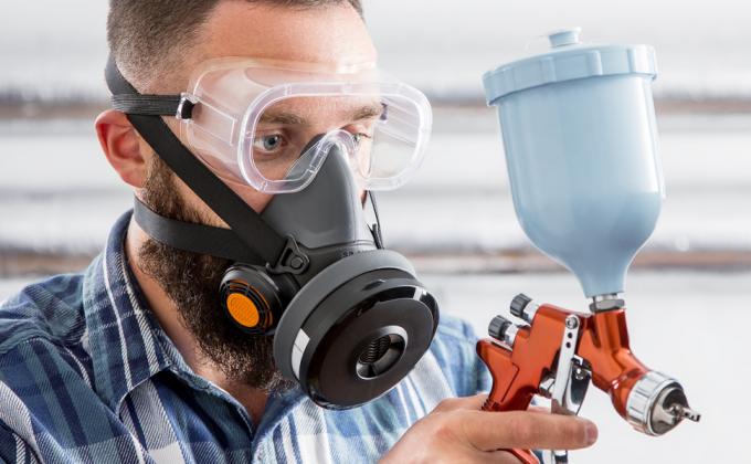 Protective Non-Vented Safety Lab Goggles With Anti-Fog Coating, Clear Scratch-Resistant Lenses, Universal OTG Fit 2