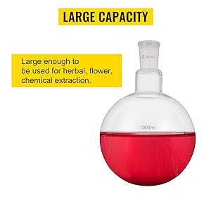 Laboratory Glassware 24/40 Chemistry Glassware 32PCS Chemistry Lab Glassware Kit Distillations Separation 2