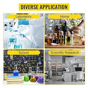 Laboratory Glassware 24/40 Chemistry Glassware 32PCS Chemistry Lab Glassware Kit Distillations Separation 7