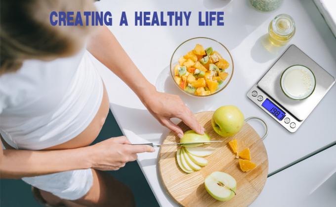 Digital Kitchen Scale 3000g/ 0.1g, Pocket Food Scale 6 Measure Modes, LCD, Tare, Digital Scale Grams And Ounces 2