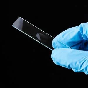 Microscope Slides Concave, Single Concave 50pcs Glass Slide With Depression For Wet Specimen, Lab Sample Observe 3