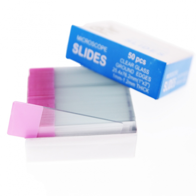 Blank Microscope Glass Slide For Biology Experiment Microscope Frosted End Slides Prepared 7105 7109 2