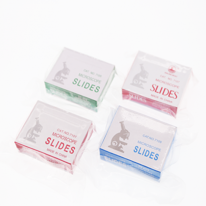 Blank Microscope Glass Slide For Biology Experiment Microscope Frosted End Slides Prepared 7105 7109 1