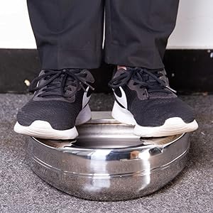 Stable Bedpan Heavy Duty Smoothed Countoured for Bed-Bound Patient,Stainless Steel Bed pan for Medical Centers 3