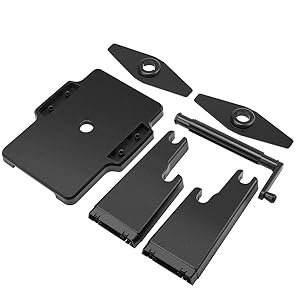 External Rolls Label Holder, 2 In 1 Fan-Fold Stack Paper Holder For Desktop Thermal Label Printer 5