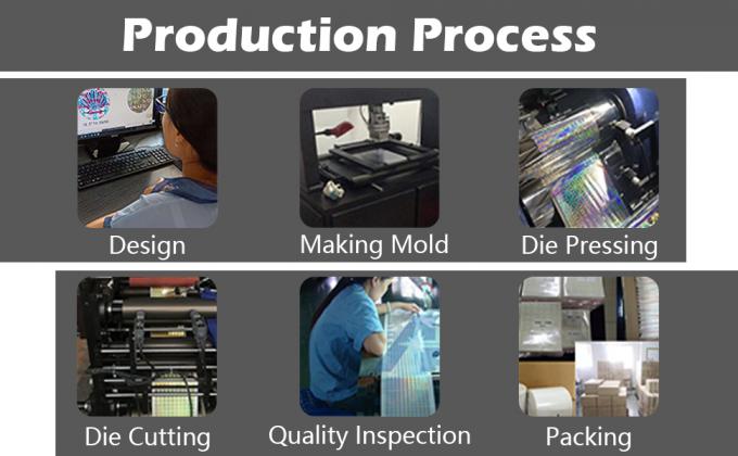 Authentic Hologram Labels/Stickers Silver Transfer Tamper Evident Security Warranty Void Seals/Stickers High Security 3