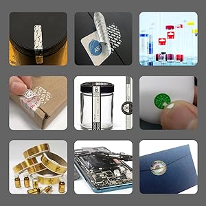 Authentic Hologram Labels/Stickers Silver Transfer Tamper Evident Security Warranty Void Seals/Stickers High Security 5
