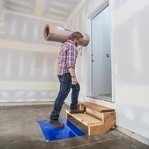 Sticky Mats For Cleanrooms, Walk Off Tacky Mats For Construction Home Pets Warehouse Garage 24"X36" Blue 6