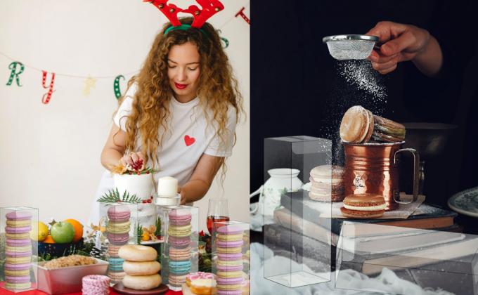 Clear Gift Favor Boxes Candy Gift Box Clear Rectangle Box Transparent Candy Box Chocolate Cookies Treat Boxe 7