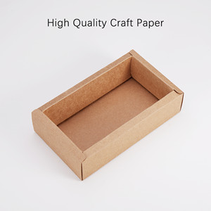 Rectangle Drawer Kraft Boxes Small Cardboard Present Packaging Boxes For Party Favor Treats, Candy And Jewelry Crafts 1