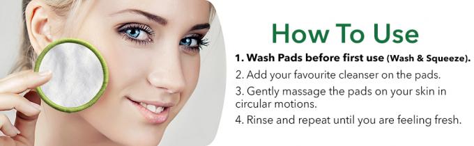 Beauty Facial Cleansing Makeup Remover Bulk Cotton Pads Pure Cotton Plain Ladies Pad Cosmetic Cotton Pads Manufacture 0