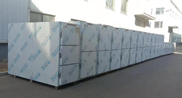 3 Drawers Corpse Freezer Bodies Mortuary Refrigerators Morgue Refrigerator With Long Life 4