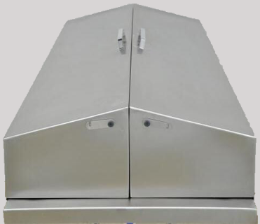 High Quality Stainless Steel Material Mortuary Trolley With Cover For Funeral Service Equipment 1