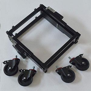 Carbon Steel Funeral Stretcher Truck Church Truck Casket Stand Trolley Cart Fordable Mortuary Supply Fordable Coffin 4