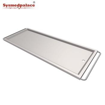 304 stainless steel transfer functional lab and funeral Mortuay Cabinet Cadaver Tray For Funeral Supplies Manufacture 3