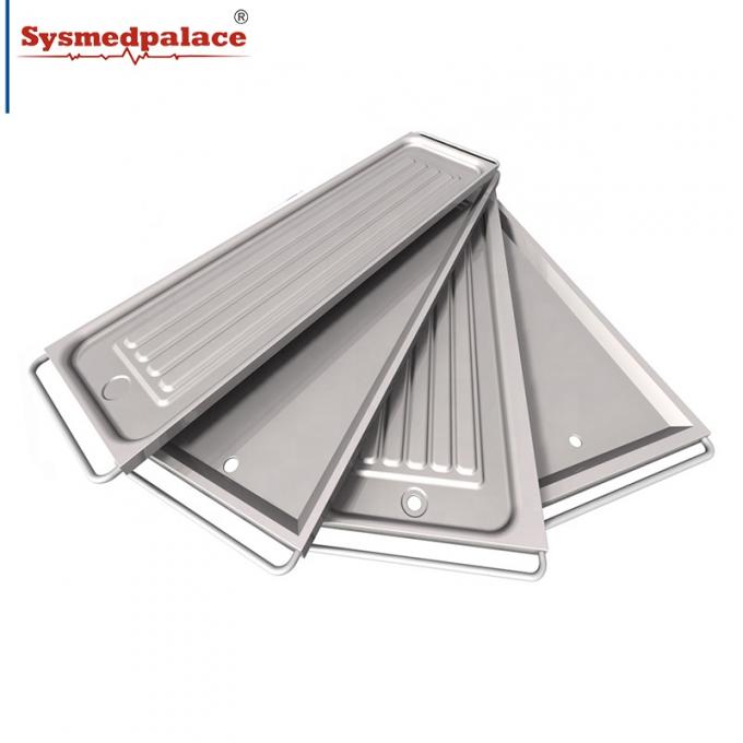 304 stainless steel transfer functional lab and funeral Mortuay Cabinet Cadaver Tray For Funeral Supplies Manufacture 4