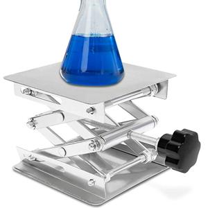 Stainless Steel Lifting Table Manual Control Laboratory Use Lifting Table Jack Desktop Elevator Laboratory Scissor 2