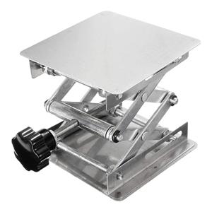 Stainless Steel Lifting Table Manual Control Laboratory Use Lifting Table Jack Desktop Elevator Laboratory Scissor 5