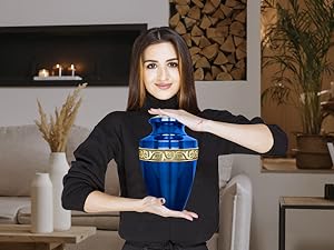 Memorials Cremation Urns For Human Ashes - Decorative Urns, Urns For Human Ashes Female & Male, Urns For Ashes Adult 4