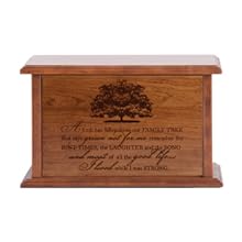 Wood Urn for Human Ashes, Wood Urns Professional Urn For Human Ashes Adults Burial Crematory Funeral Urn 0