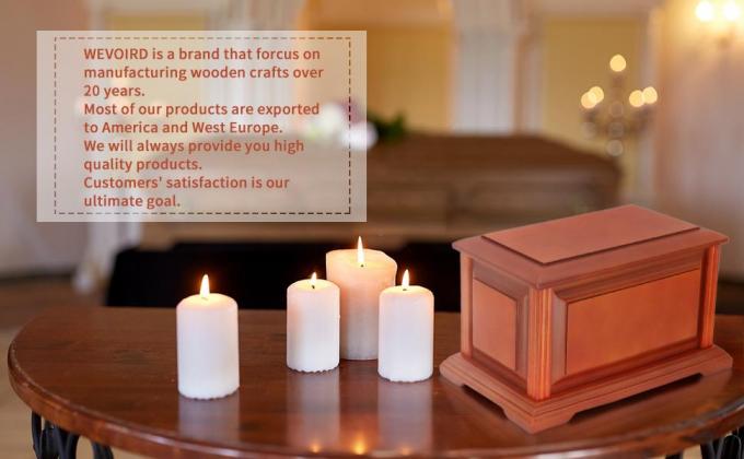 Handcrafted Extra Large Wooden Funeral Cremation Urn Box And Casket For Human Ashes Adult Burial Urns For Men 1