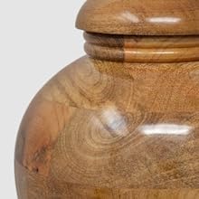 Memorials Wooden Urns For Human Ashes Adult Male/Female - Real Wood Cremation Urn For Ashes Adult Men/Women 4