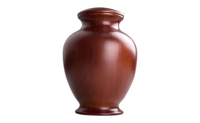 Elegant Wood Vase Urns For Human Ashes Adult Male/Female,For Adults Up To 200lbs,Burial Cremation Urn For Funeral 0