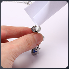 Urn Necklace For Ashes Keepsake Cremation Heart Cross Cubic Jewelry For Ashes Stainless Steel Memorial Locket Ashes 6