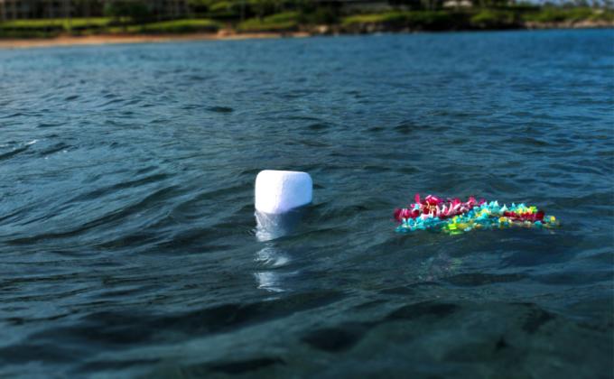 Water Sea Urn: Biodegradable Urn For Water Burial, Burial At Sea Eco Burial: Biodegradable Urn, Burial Urn, Bamboo Urn 0