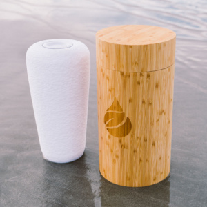Water Sea Urn: Biodegradable Urn For Water Burial, Burial At Sea Eco Burial: Biodegradable Urn, Burial Urn, Bamboo Urn 1