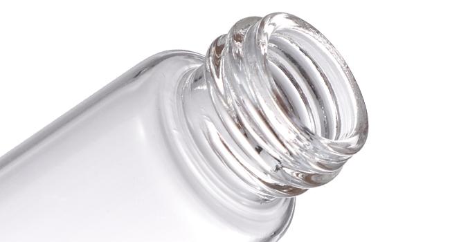 Glass Bottles with Aluminum Cap, Glass Jars Small Storage Bottle Glass Vials, Beads Storage Jars with Lids Aluminum 1