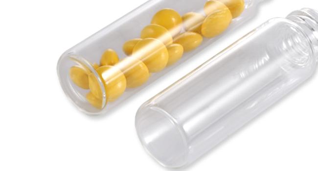 Glass Bottles with Aluminum Cap, Glass Jars Small Storage Bottle Glass Vials, Beads Storage Jars with Lids Aluminum 2