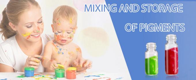 Glass Bottles with Aluminum Cap, Glass Jars Small Storage Bottle Glass Vials, Beads Storage Jars with Lids Aluminum 5