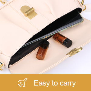 Oil Bottles For Essential Oils, 36 Pcs 2 Ml (5/8 Dram) Amber Glass Vials Bottles, Orifice Reducers And Black Caps 4