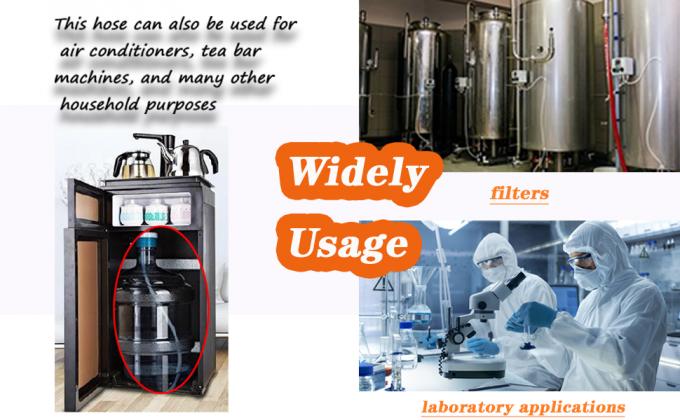 Clear Silicone Tubing,10FT 3/8"ID X 1/2"OD Food Grade Pure Silicone Hoses High Temp For Home Brewing Winemaking 6