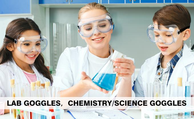 Safety Goggles Anti-Fog & Crystal Clear Lens Protective Lab Goggles, Eye Protection Goggles 7