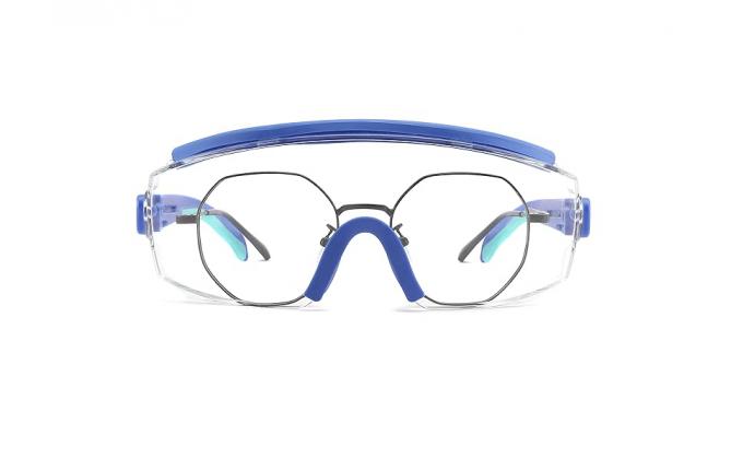 Safety Glasses Over Eyeglasses Anti Fog Safety Goggles Protective Glasses With Adjustable Frame For Men Women 2