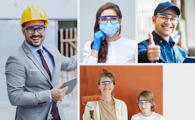 Safety Glasses Over Eyeglasses Anti Fog Safety Goggles Protective Glasses With Adjustable Frame For Men Women 6