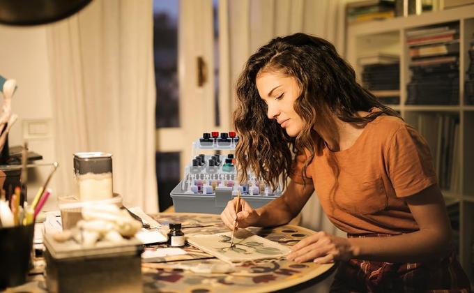 Sewing Box Three Layers, Plastic Craft Organizers And Storage, Multifunction Craft Box/Organizer Box/First Aid 3