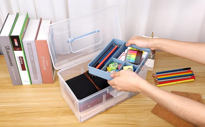Clear Plastic Dividing Storage Box