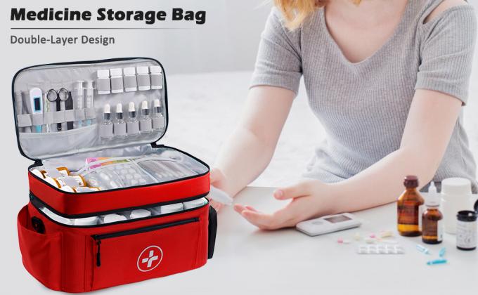Travel Medicine Bag Organizer-Medicine Organizer Storage-Pill Bottle Organizer Storage-Medication Organizer 0