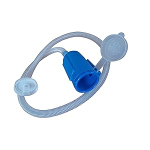 Hospital Camping Car Travel Toilet, Thicken Men's Potty 2000 ml 40" Long Tube with Lid